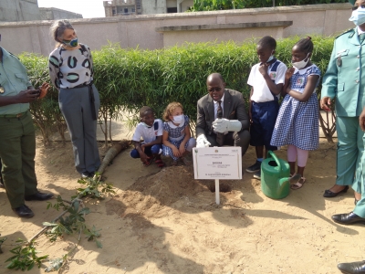 Cérémonie de Planting d&#039;Arbres