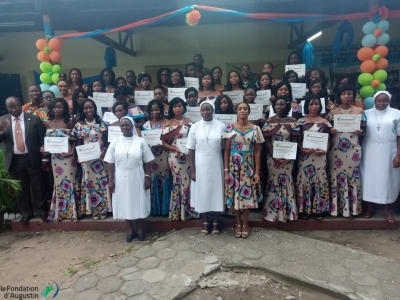 Sortie de la 13e promotion du Centre de Formation Sainte Thérèse de l’Enfant Jésus