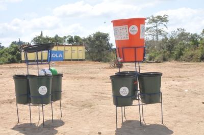 SANITATION EQUIPMENT DONATE TO EPP DJEDOUADO