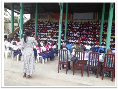 Menstrual hygiene awareness campaign in schools