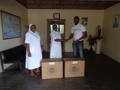 TISSUE DONATION TO SAINTE THERESE DE L’ENFANT JESUS