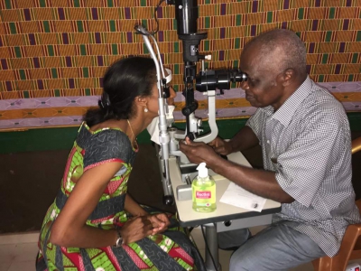 Cataract screening and sugery campaign organized in Daoukro Districtby Sahara International Foundation and Life First